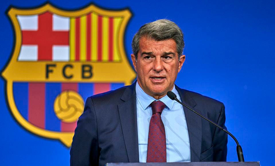 ប្រធាន La Liga ចុចឈ្មោះ Joan Laporta ចំៗឲ្យចេញពីតំណែង ក្រោយរឿងអាស្រូវស៊ីសំណូកអាជ្ញាកណ្តាលលេចឡើង​